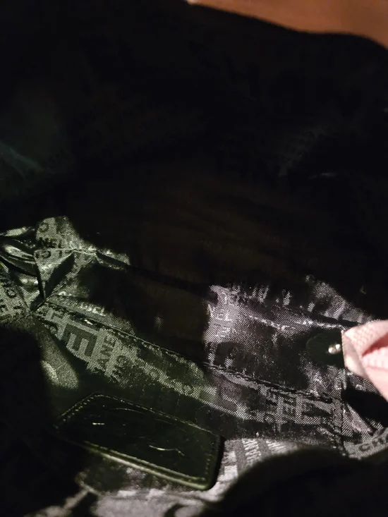 Pink Quilted Logo Mini Tote with Detachable Strap - Picture 5 of 5